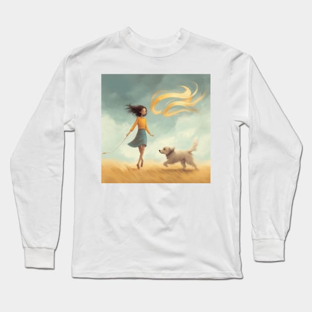 There's Magic in the Air Long Sleeve T-Shirt by Liana Campbell